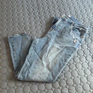 Abercrombie and Fitch super skinny ankle high-rise new